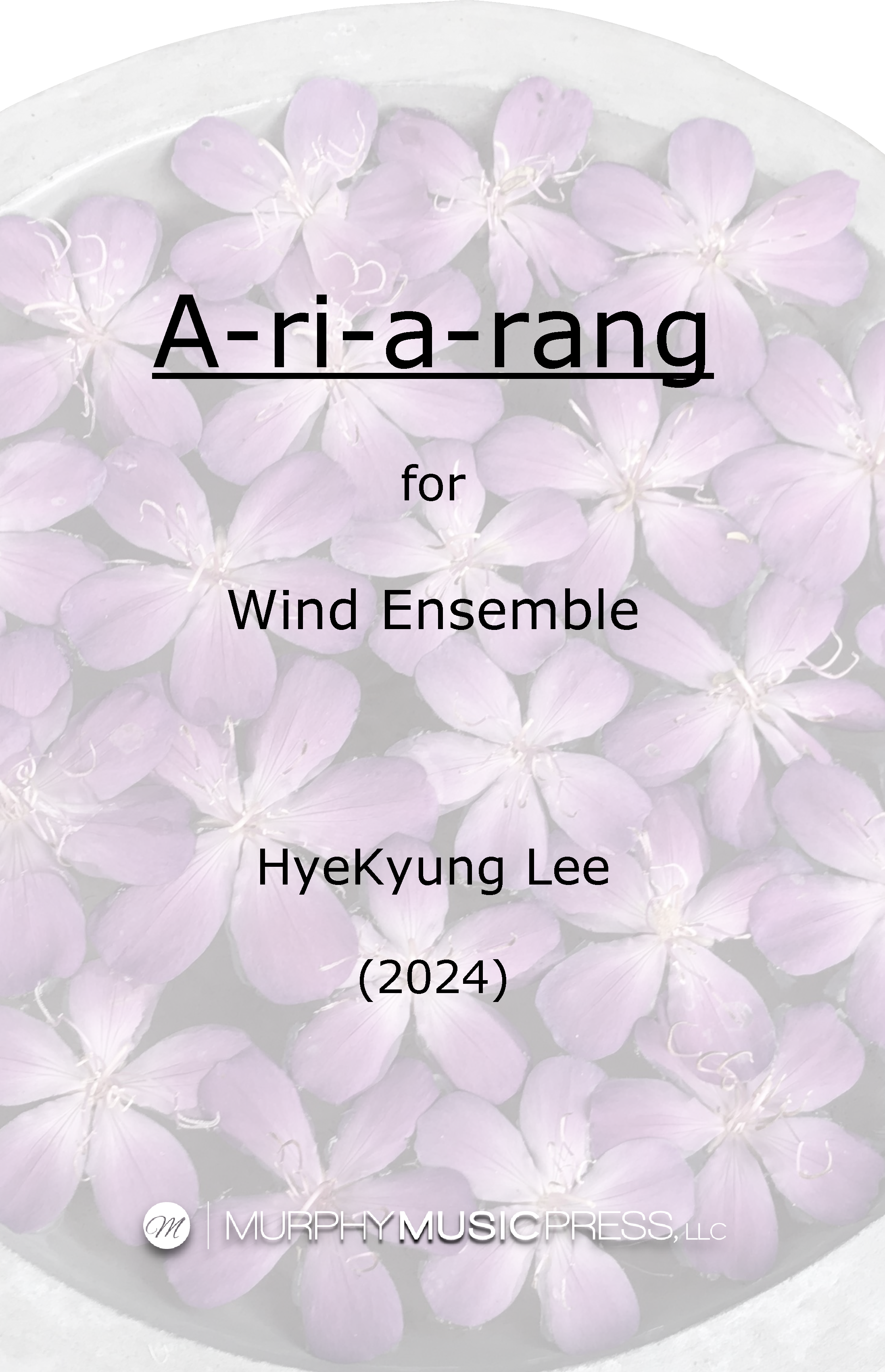 A-ri-a-rang (Score Only)
 by HyeKyung Lee