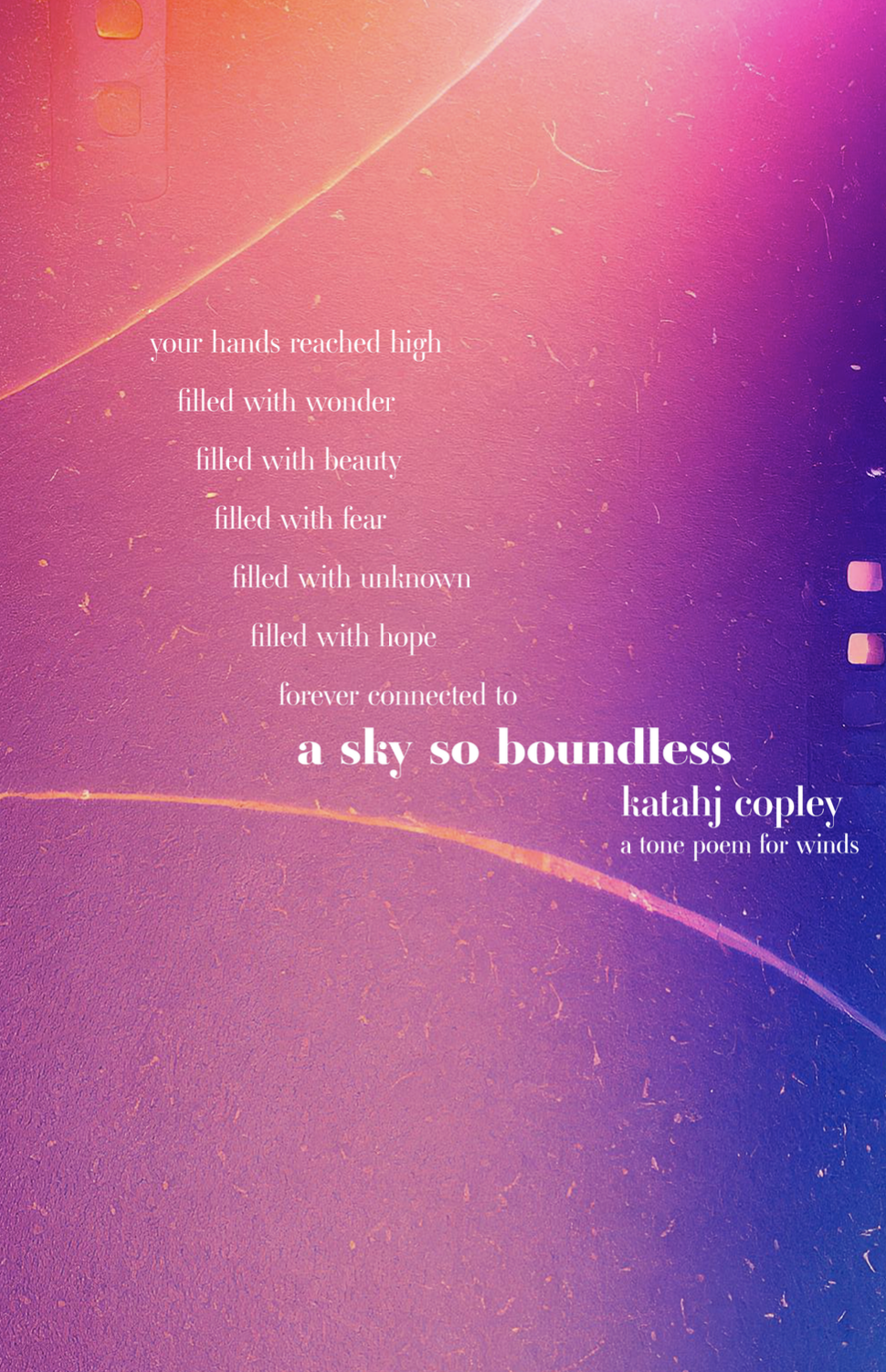 A Sky So Boundless (Score Only) by Katahj Copley