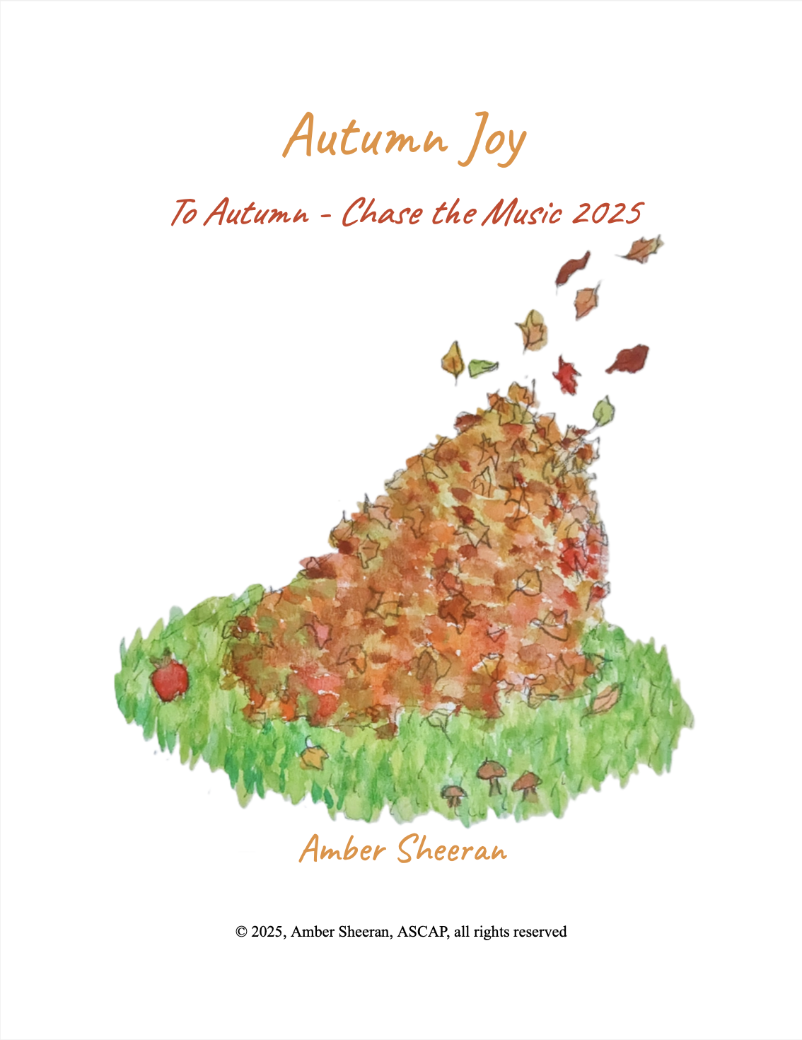 Autumn Joy (Score Only) by Amber Sheeran