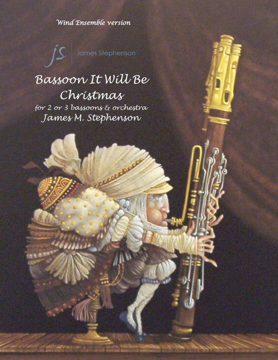 Bassoon It Will Be Christmas (Score Only) by James Stephenson
