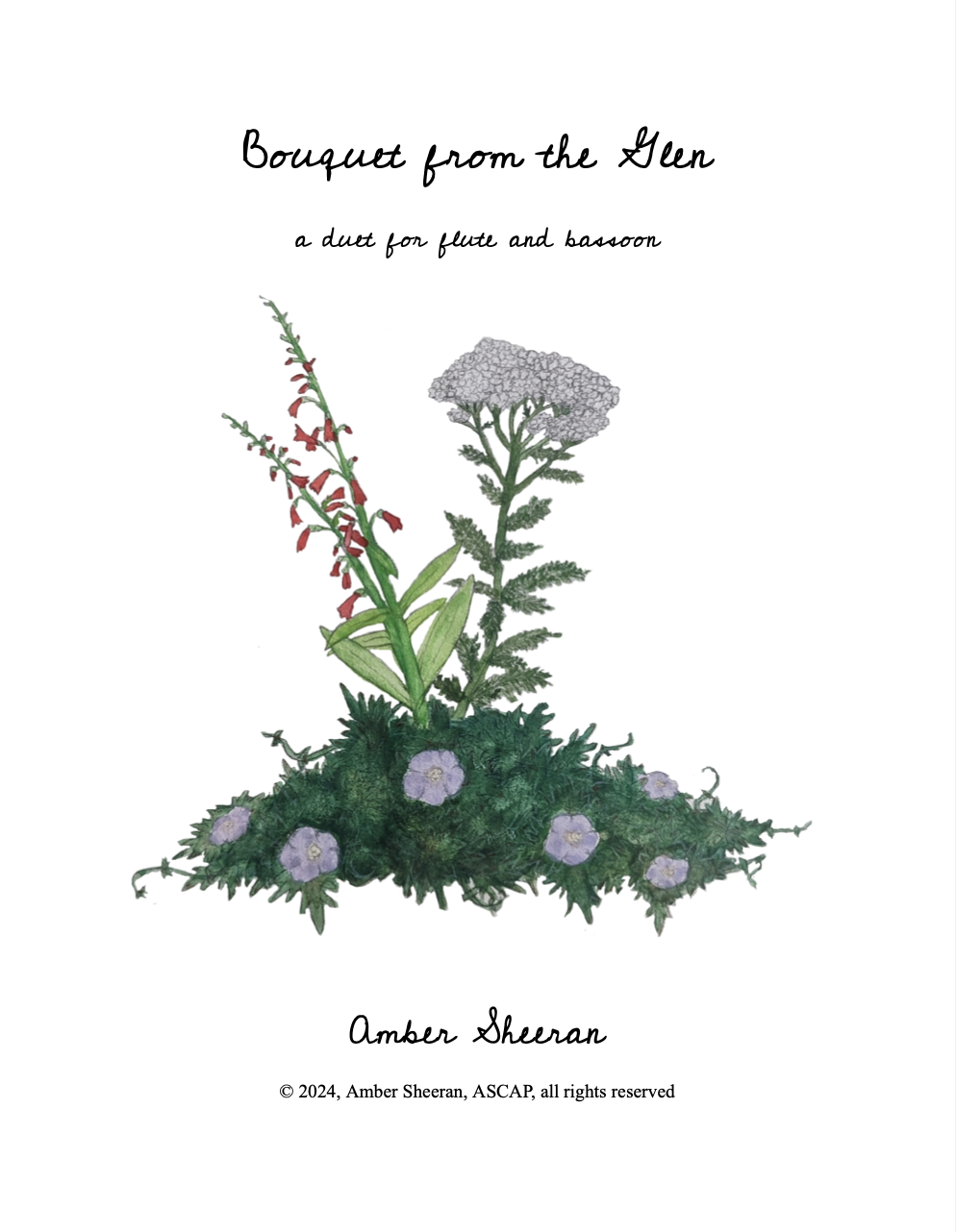 Bouquet From The Glen by Amber Sheeran