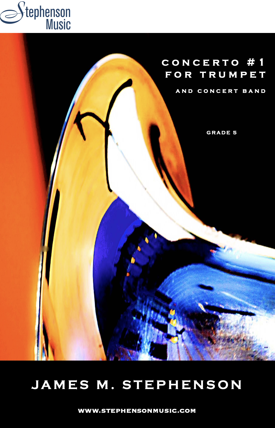 Concerto No. 1 For Trumpet (Score Only) by James Stephenson