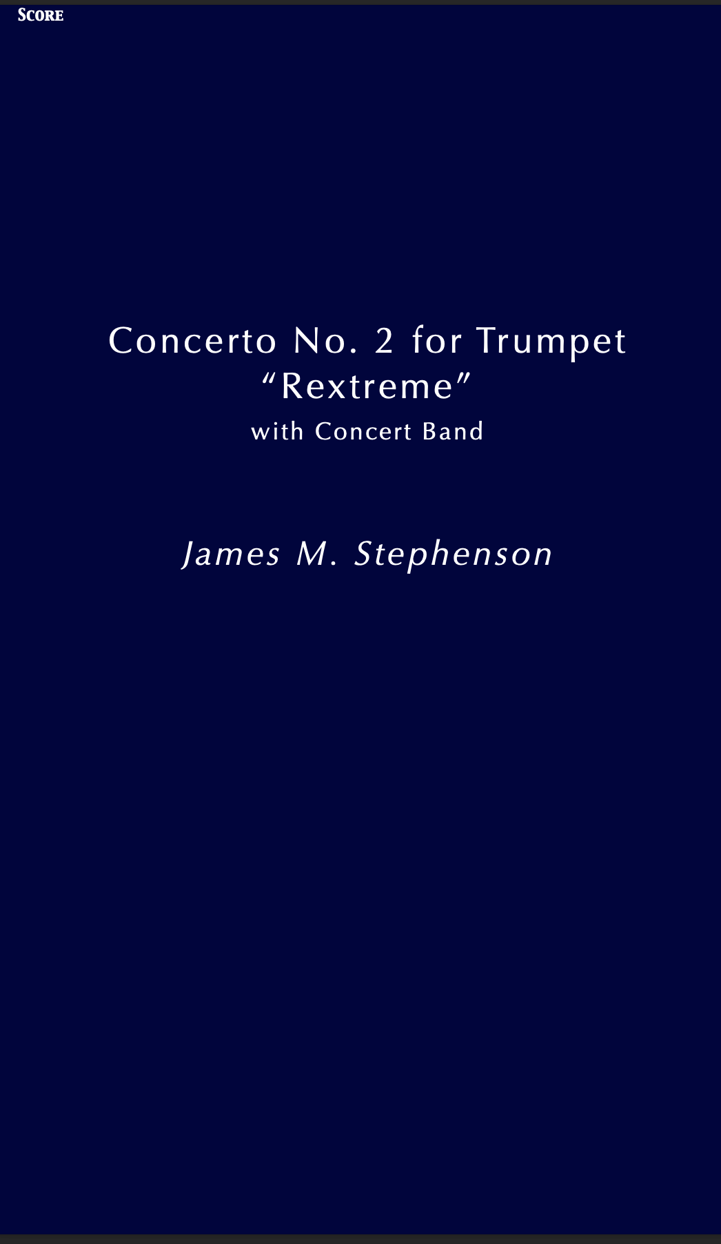 Concerto No. 2 For Trumpet 