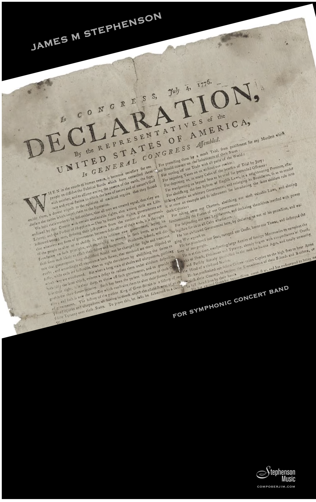 Declaration  by James Stephenson 