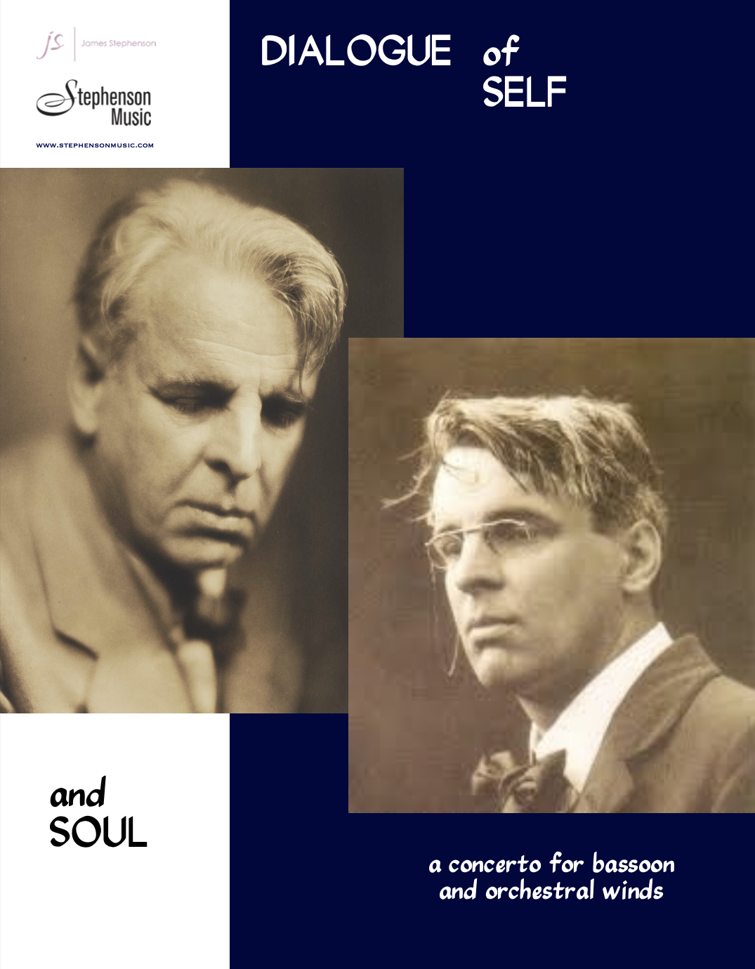 Dialogue Of Self And Soul (Score Only) by James Stephenson