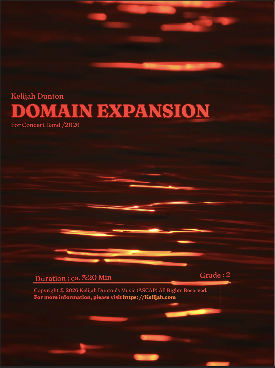 Domain Expansion (Score Only) by Kelijah Dunton