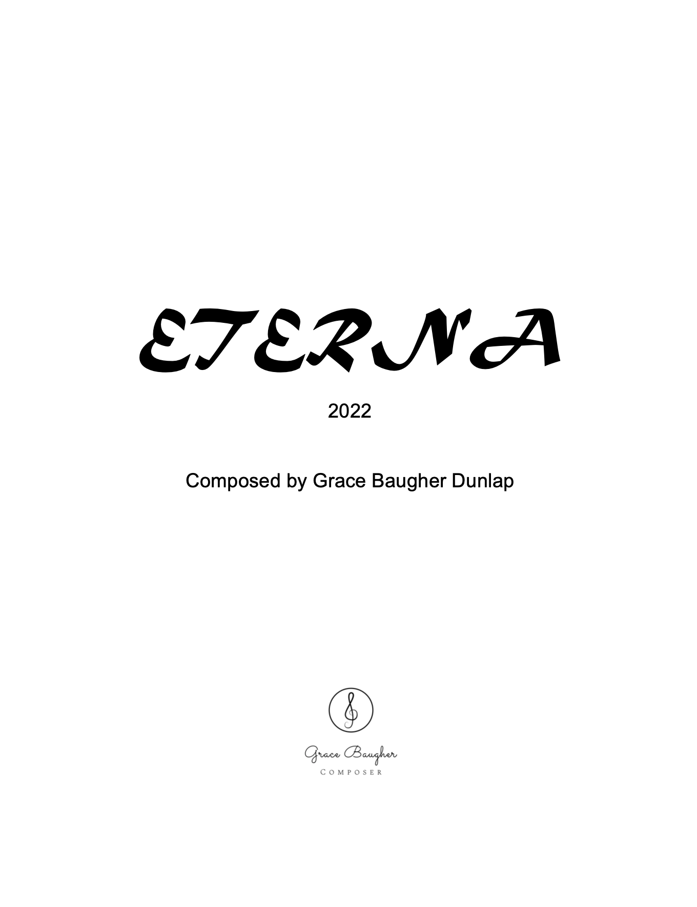 Eterna by Grace Baugher