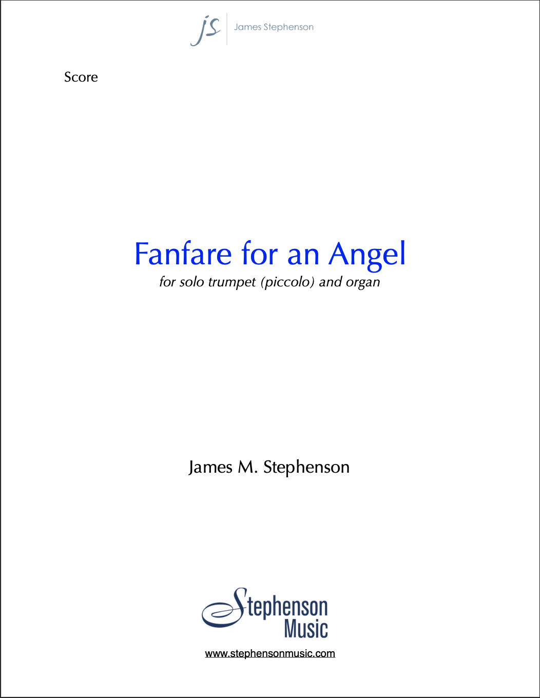 Fanfare For An Angel (Solo Version) by James Stephenson