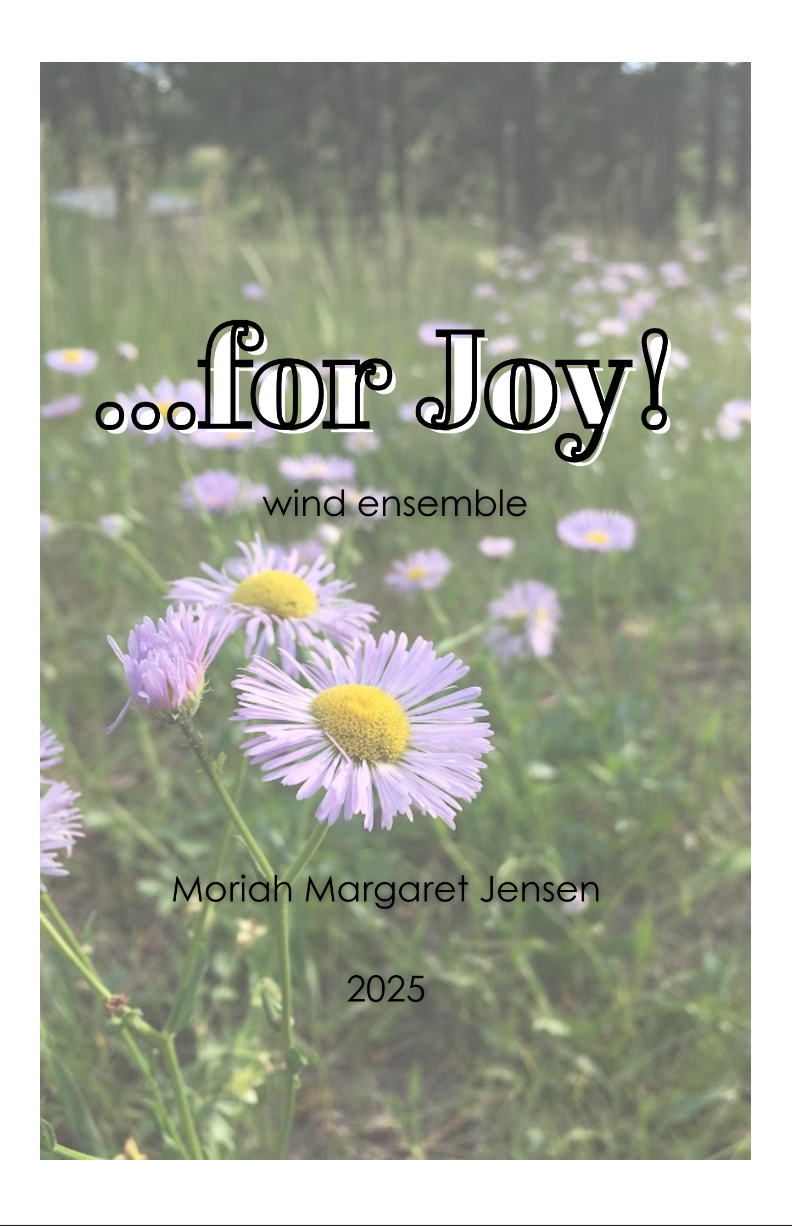 ...for Joy! by Moriah Jensen