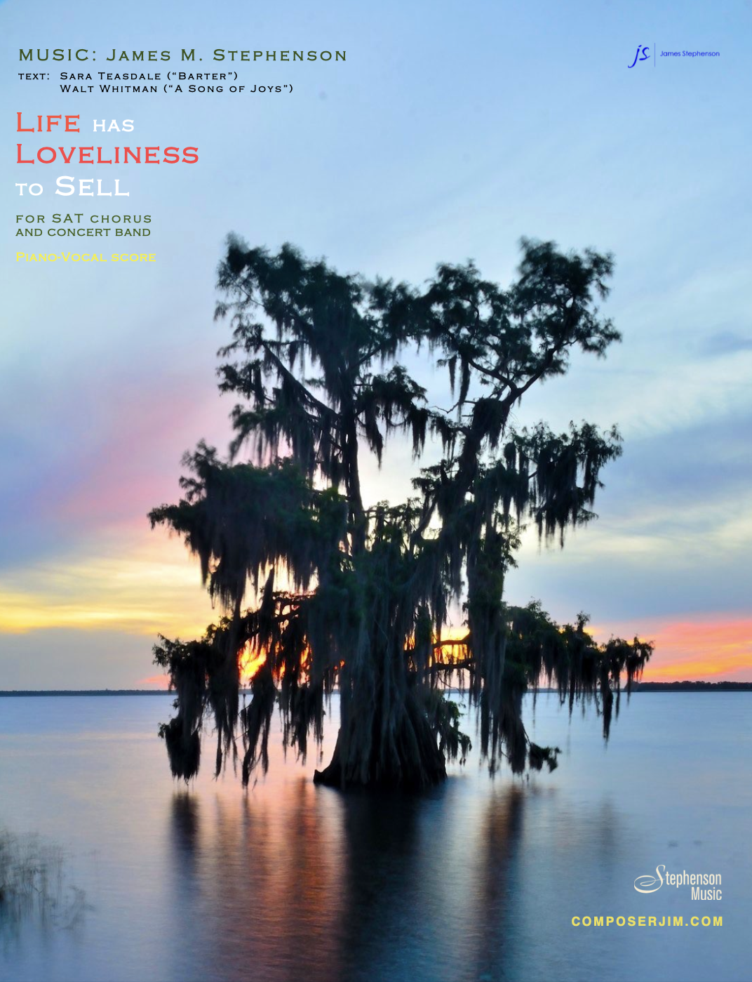 Life Has Loveliness To Sell (Score Only) by James Stephenson