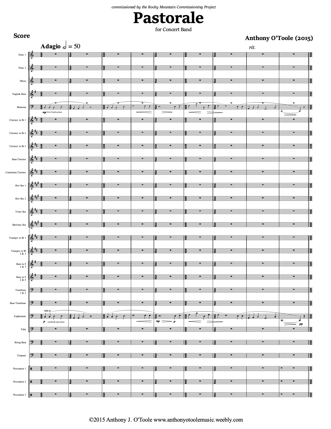 Pastorale (O'Toole) by Anthony O'Toole