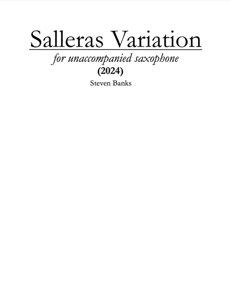 Salleras Variation by Steven Banks