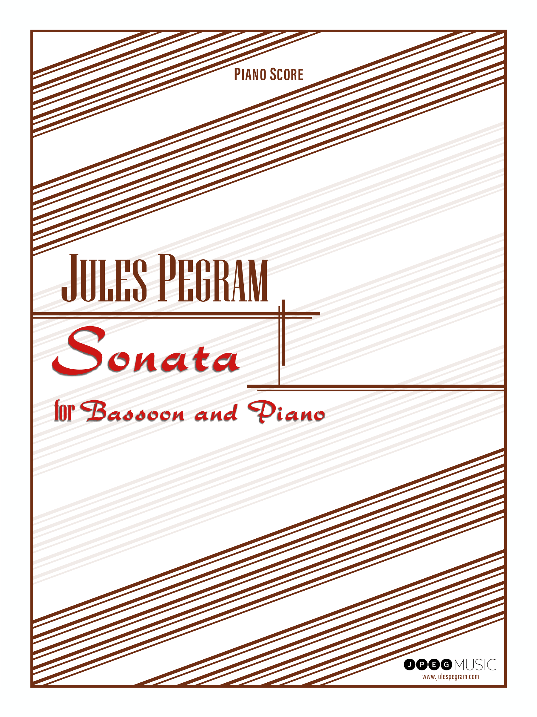 Sonata For Bassoon And Piano by Jules Pegram