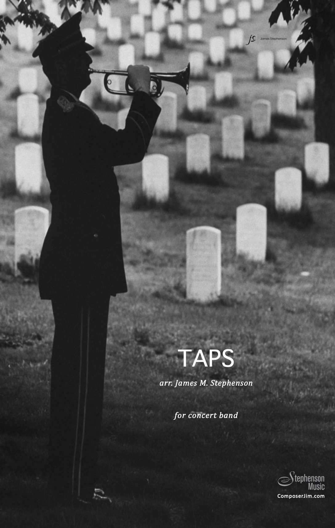 Taps For Concert Band (Score Only) by James Stephenson