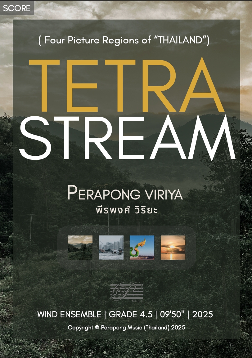 Tetra Stream (Score Only) by Perapong Viriya
