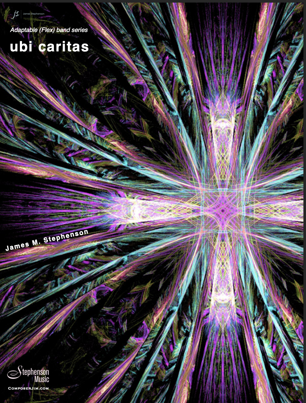 Ubi Caritas Adaptable Band (Score Only) by James Stephenson