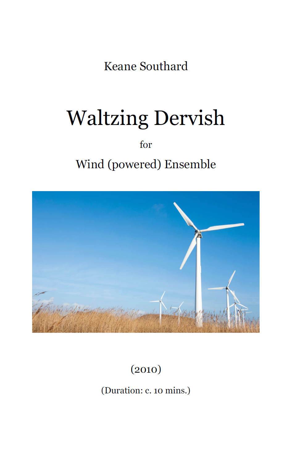 Waltzing Dervish by Keane Southard